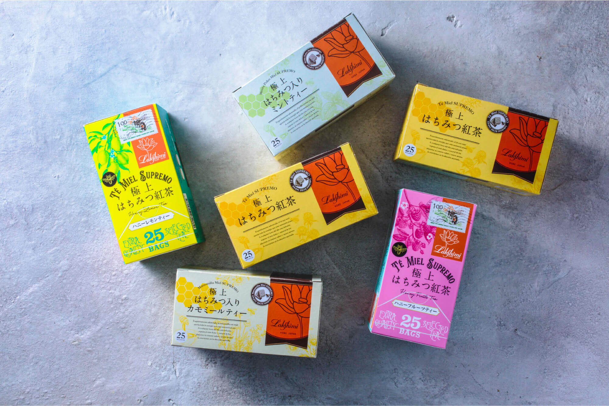 Premium Honey Tea Series product package